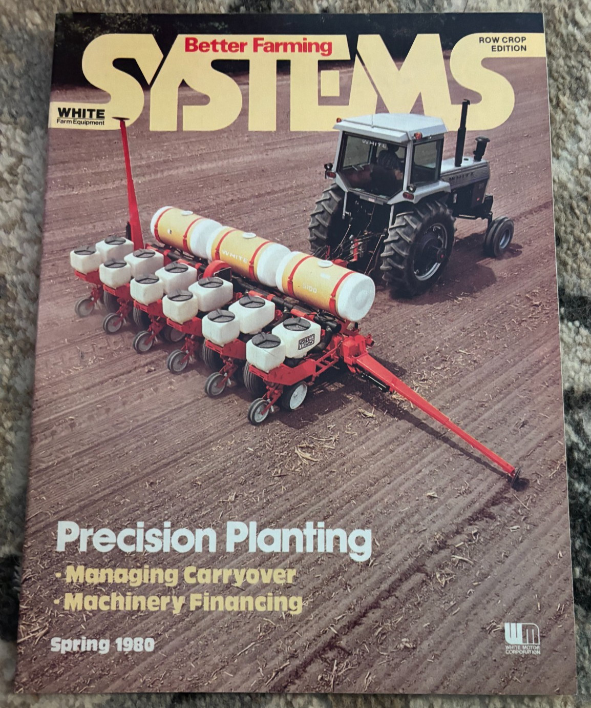 White Oliver Tractor Better Farming Magazine For Spring 1980 Brochure DCPA26