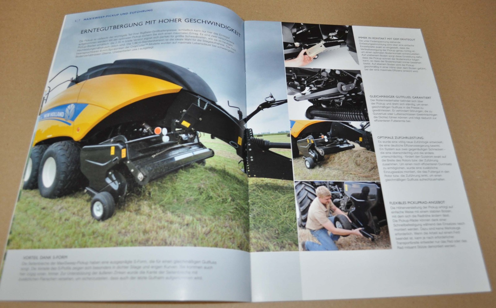 2012 2013 New Holland 870 890 1270 1290 Big Baler Brochure Prospekt DE
