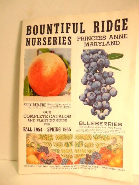 Vintage Fall 1954 – Spring 1955 Bountiful Ridge Nurseries plant catalog