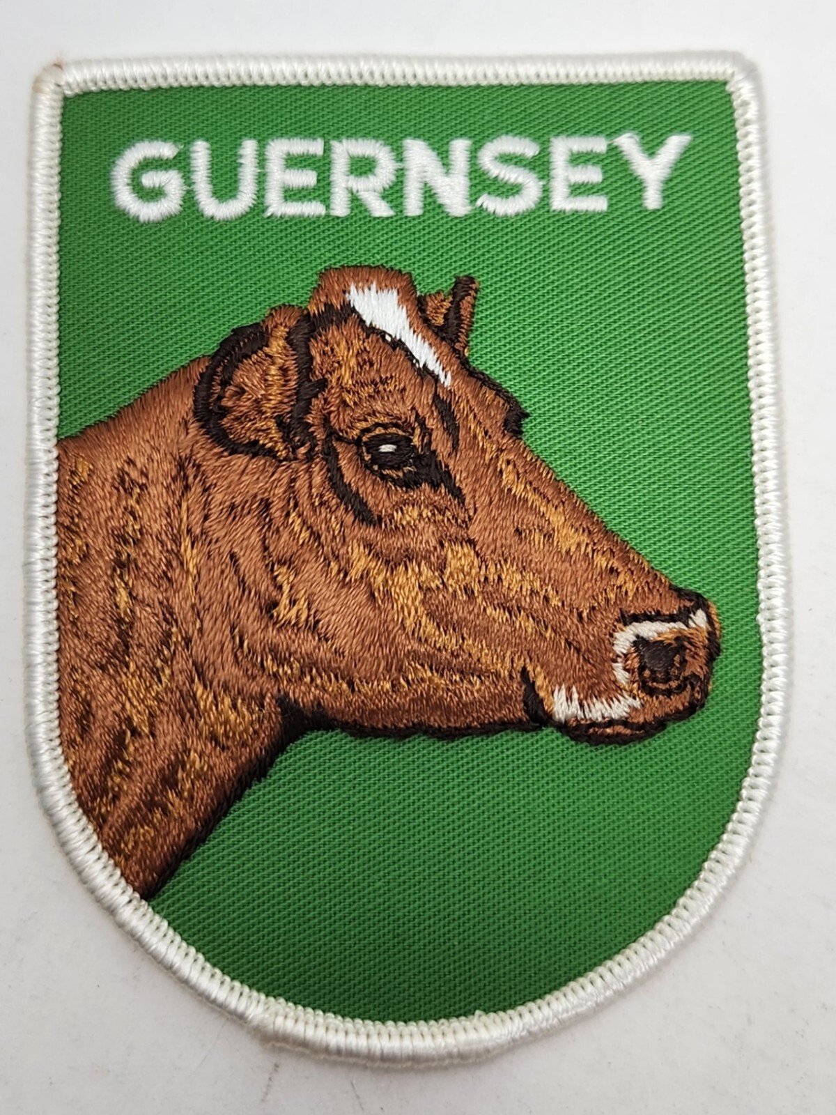 Guernsey Patch Cow Milk Dairy Agricultural Farming Animals Great Condition