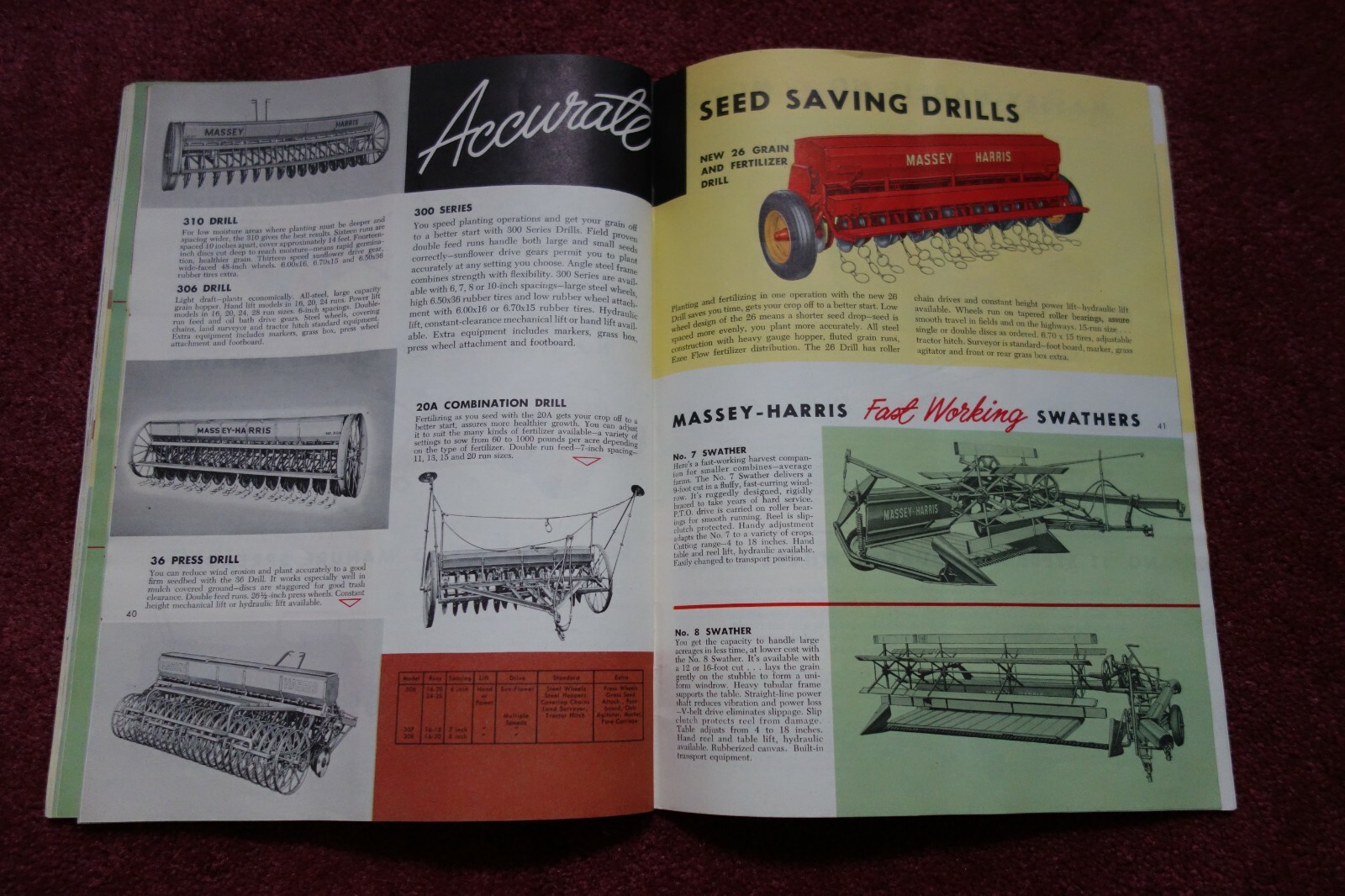 MASSEY HARRIS Tractors Buyer&rsquo;s guide Illustrated Full Color CATALOG