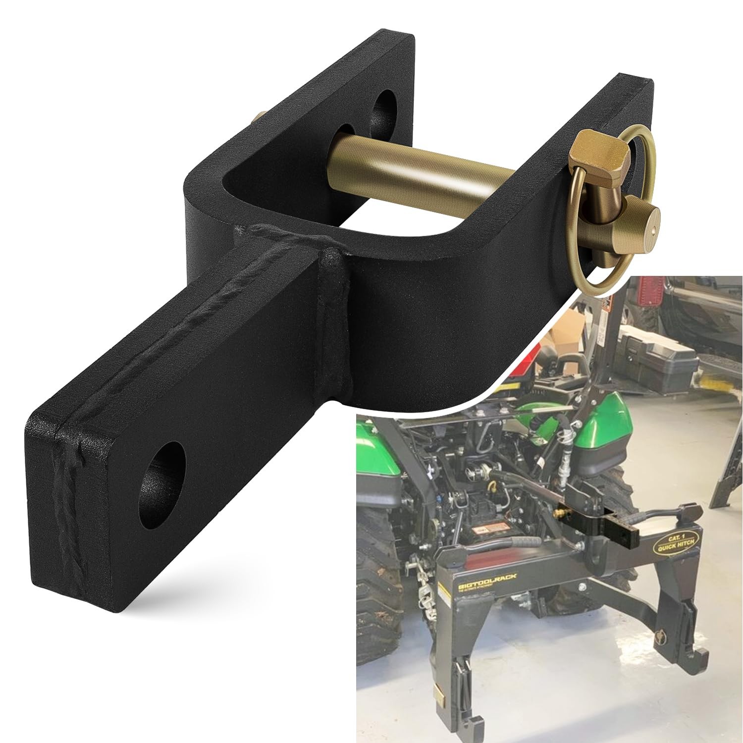 Versatile Quick Hitch Adapter Used to Adjust Top Link Bracket Movements Fits …