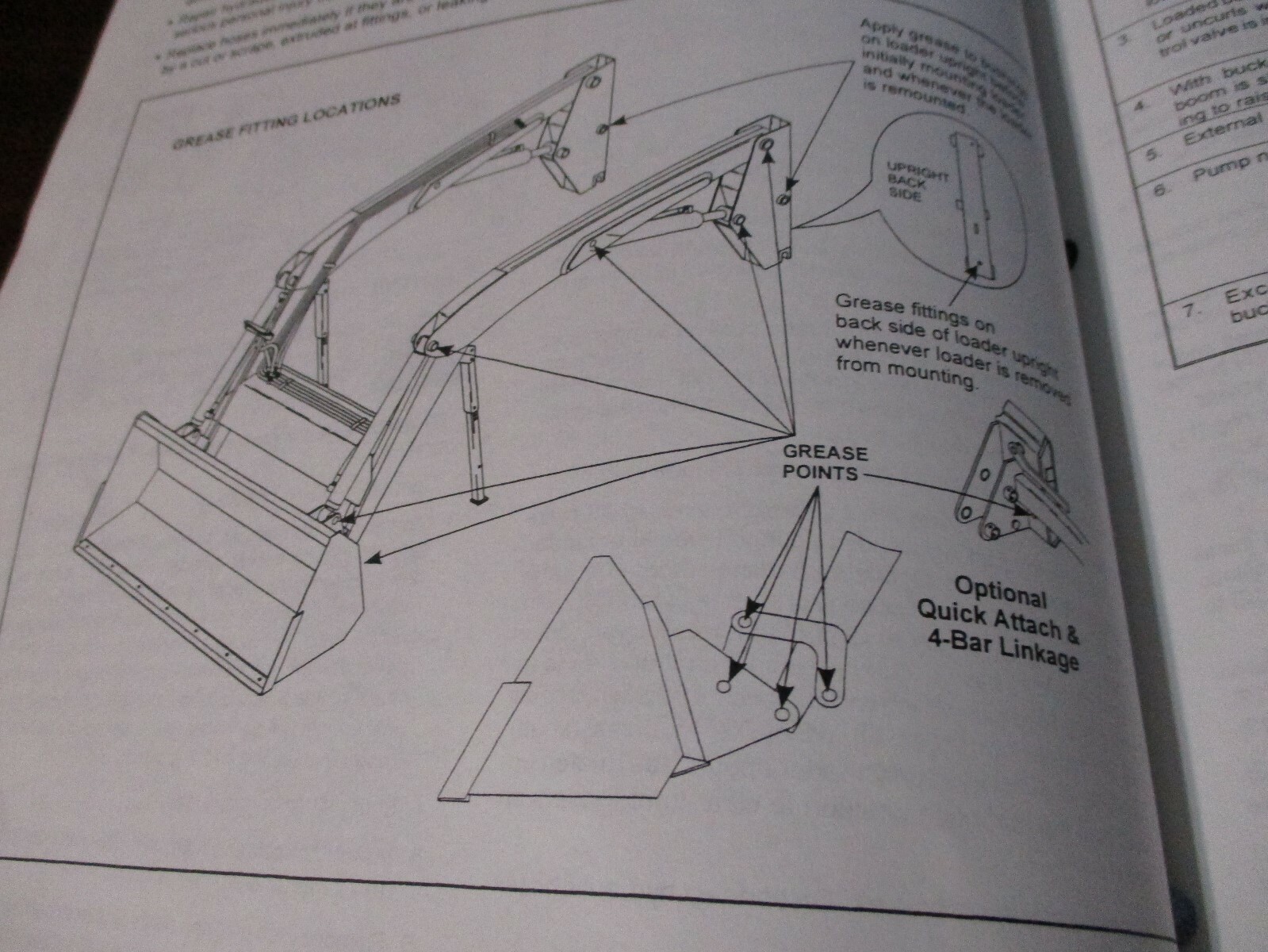 New Holland Series 32LA, 33LA Quick Attach Farm Loader Operator&rsquo;s Manual 1999