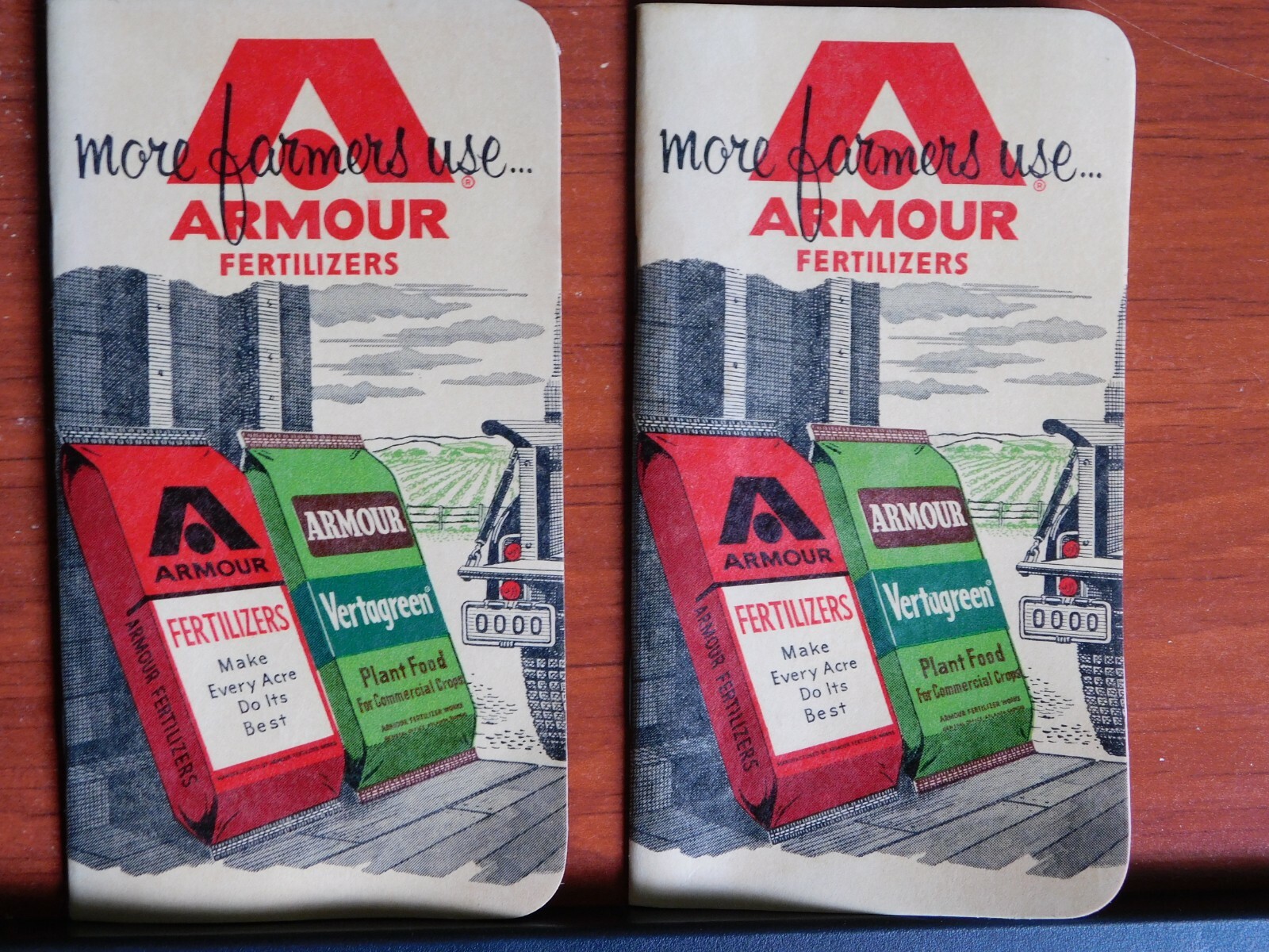 7) Armour Fertilizers – advertisement 1959 calendars note books