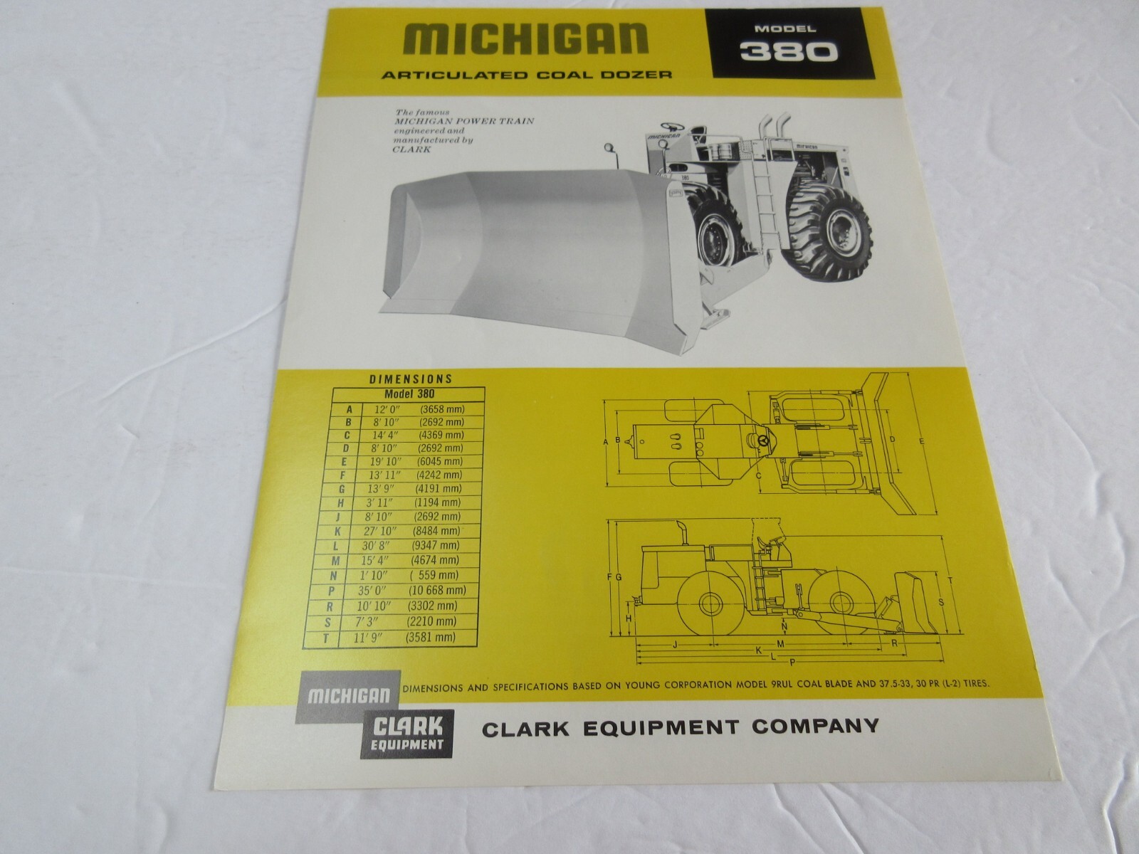 Clark Michigan 380 Coal Dozer 2 Page