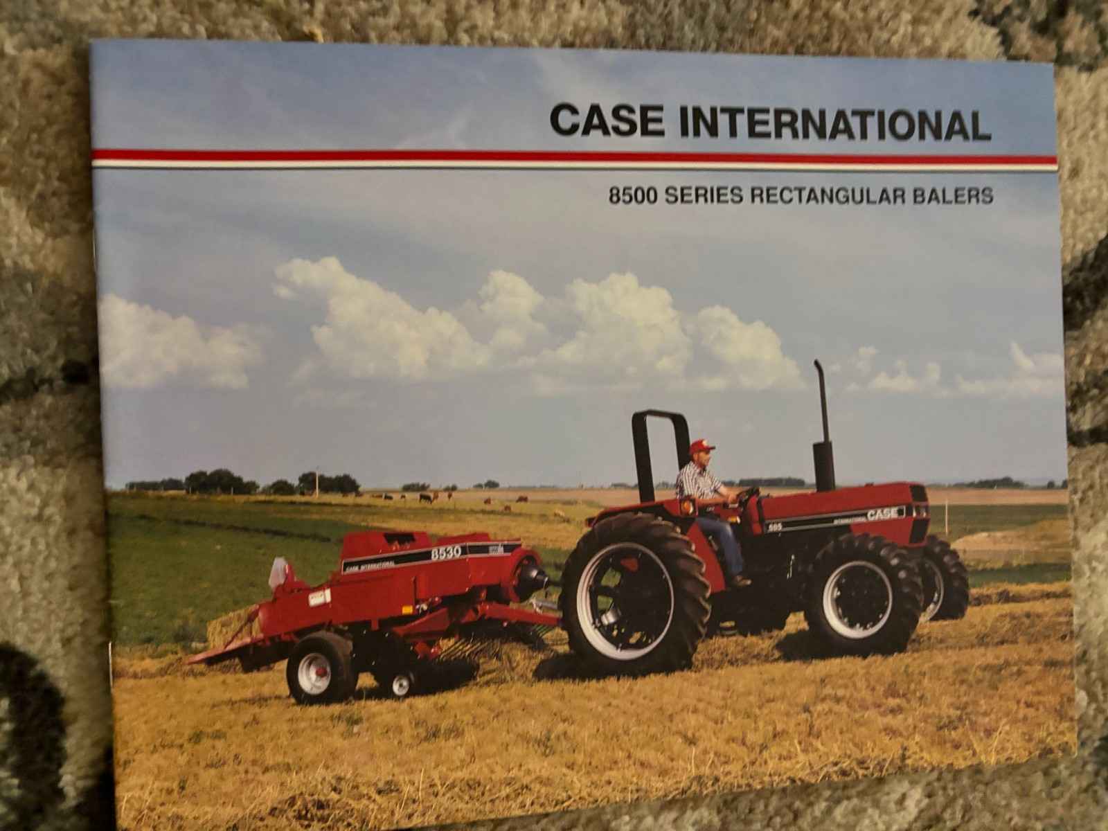 Case International 8520 8530 8540 8550 8580 Squar Baler For 1989 Brochure AMIL26