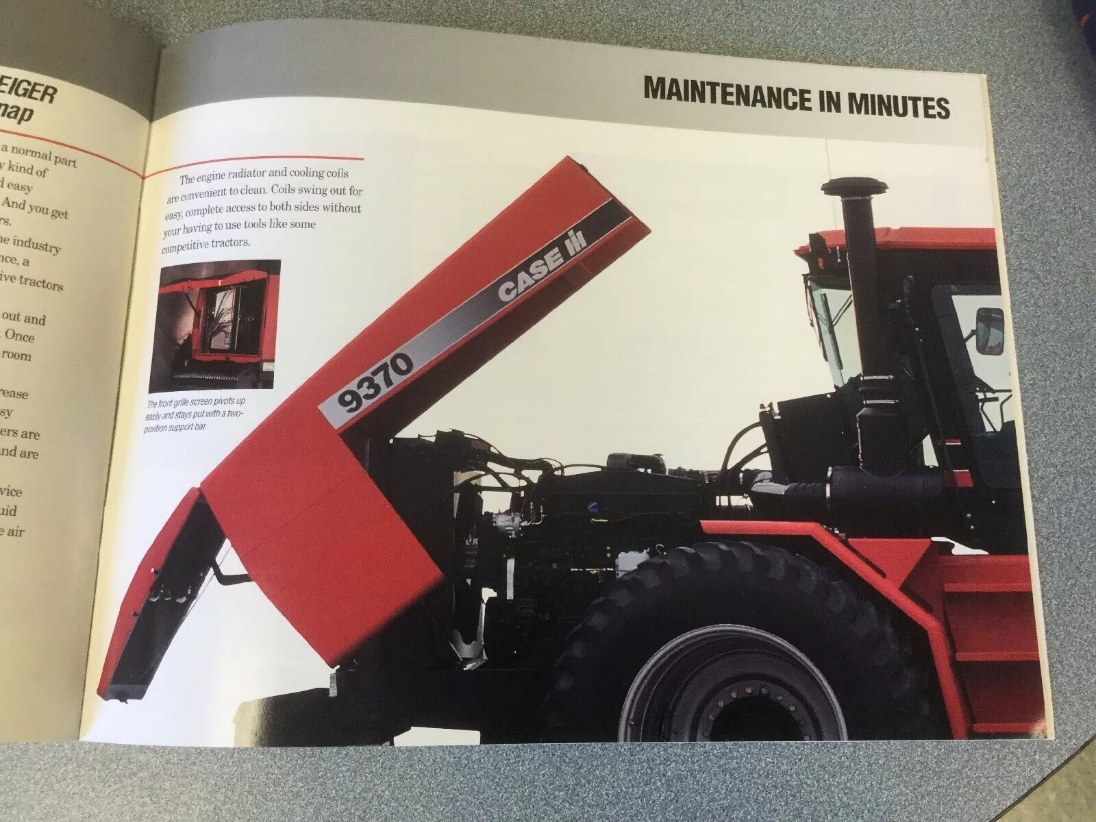 STEIGER 9300 SERIES 4WD 44 PAGES 1996 RARE SALES BROCHURE
