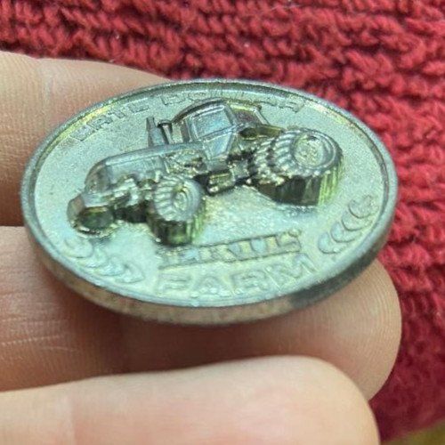 1990 Ertl Tractor Farm Dollar Token, Medal B25