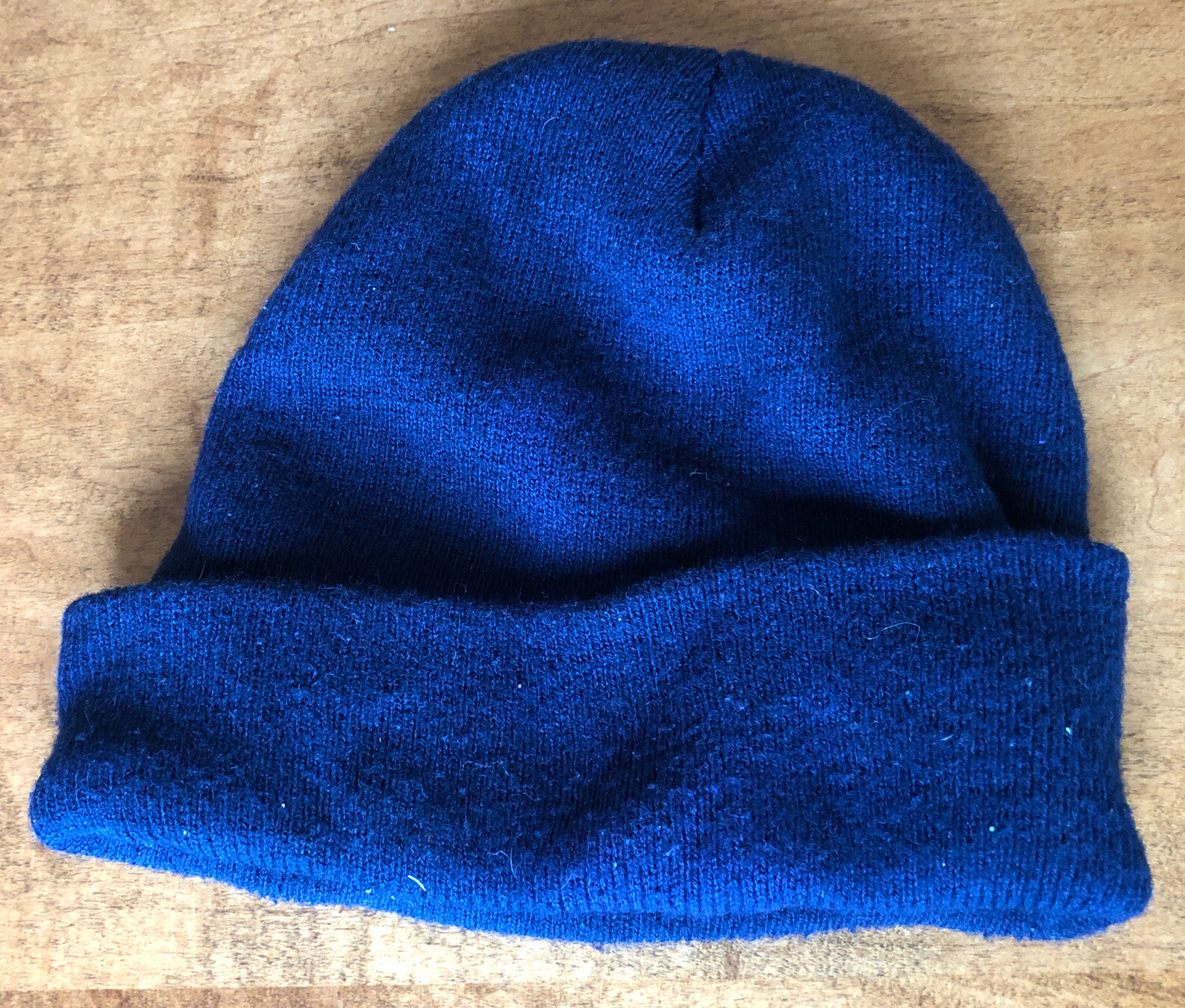 Dairy Fresh brand knit cap hat with Embroidered Patch OSFA Vintage Collectible
