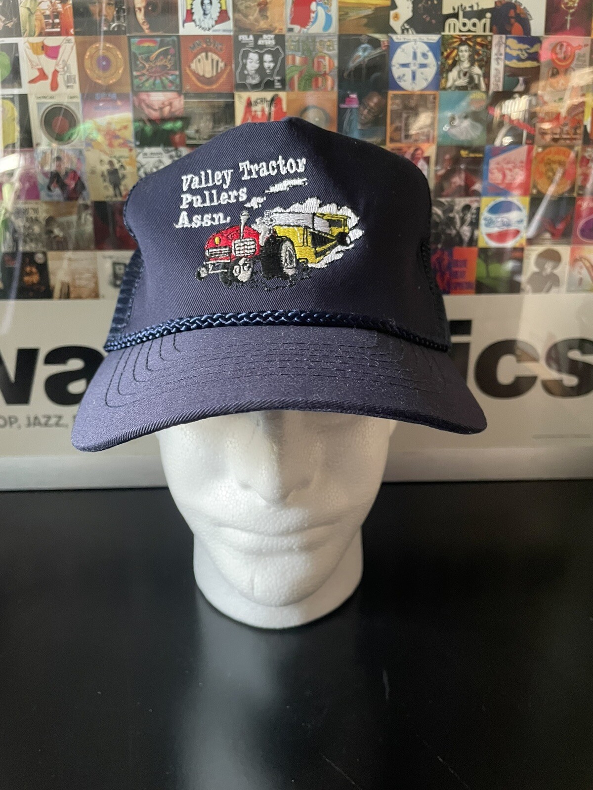 Vintage Valley Tractor Pullers Assn. Trucker Snap Back Otto Cap NWOT