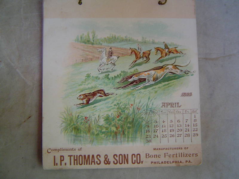 1893 – I P Thomas, Philadelphia, Pa – Bone Fertilizers