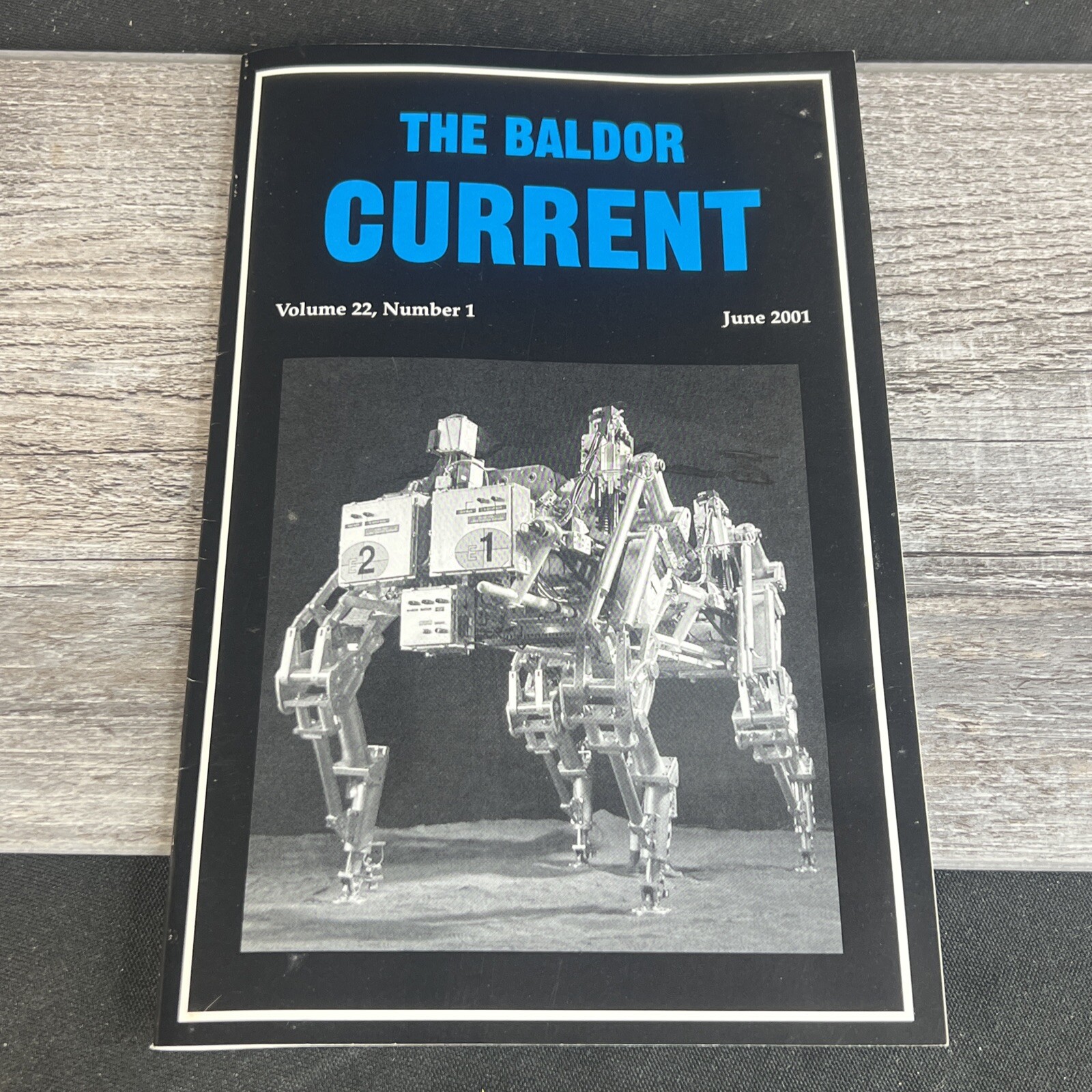 Vintage Brochure Baldor Electric Motors Catalog June 2001 The Baldor Current