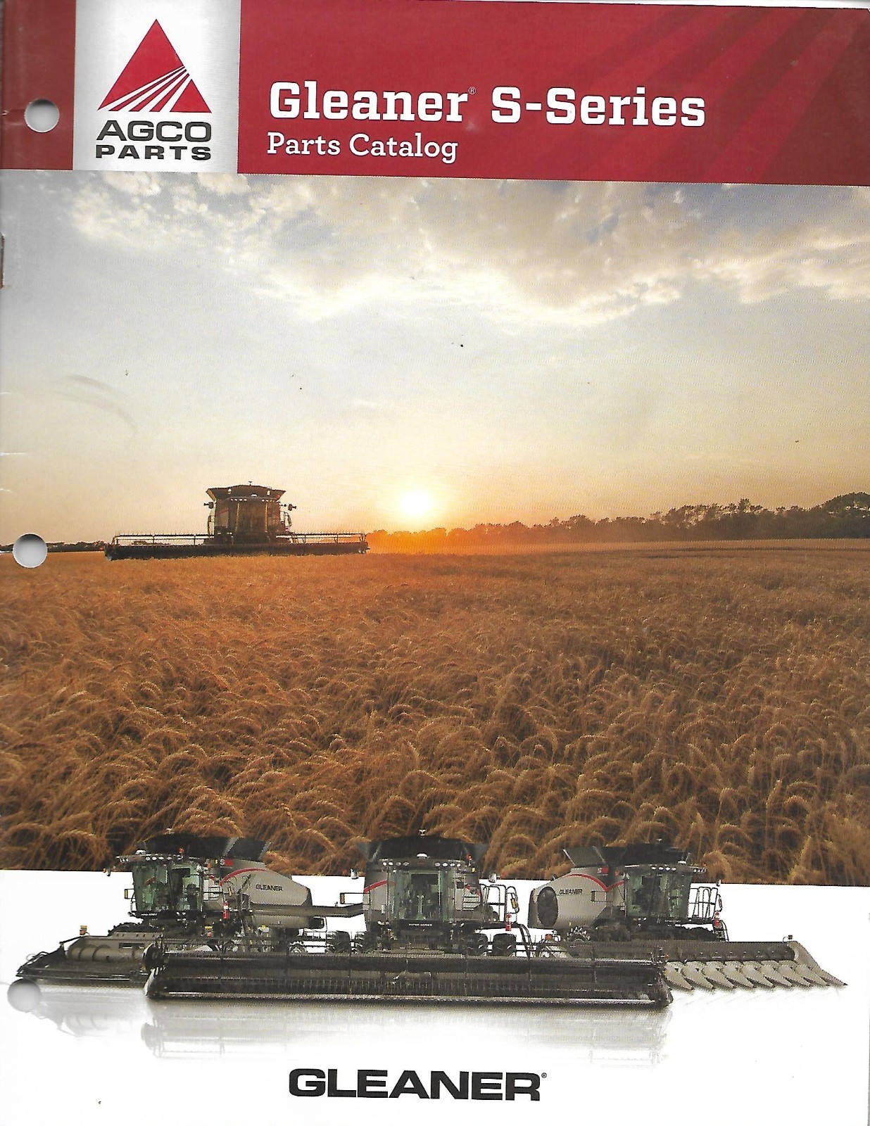 Farm Combine Parts Catalog – AGCO – Gleaner – S series – 2015 (F9435)