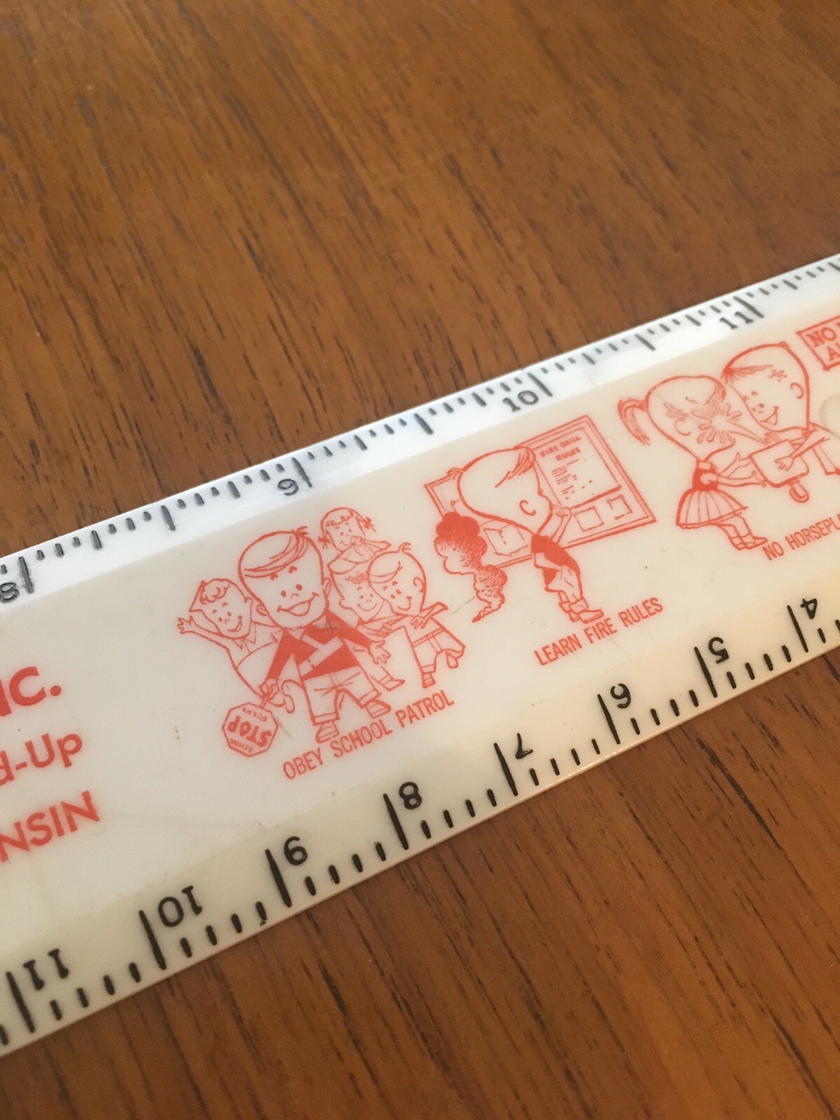 Vintage ABS american Breeders Service Ruler Rules Office Supply