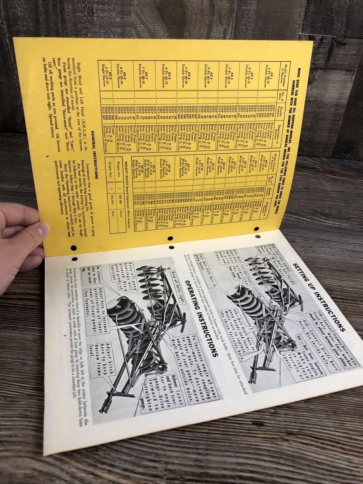 B.F. Avery & Sons Company Avery Aztec Disc Harrow Farming Instructions