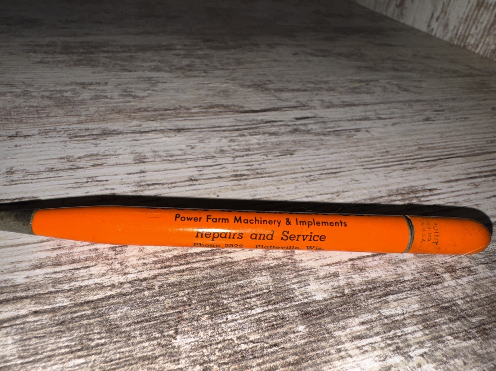 Scott Implement Co Power Farm Machinery Pencil Platteville Wis