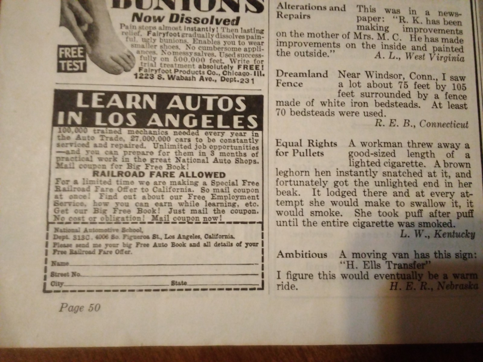 Vtg Natl Farm Journal Mag Mar 1932 Chicken Hen Egg Lay Coop Ephemera Agriculture