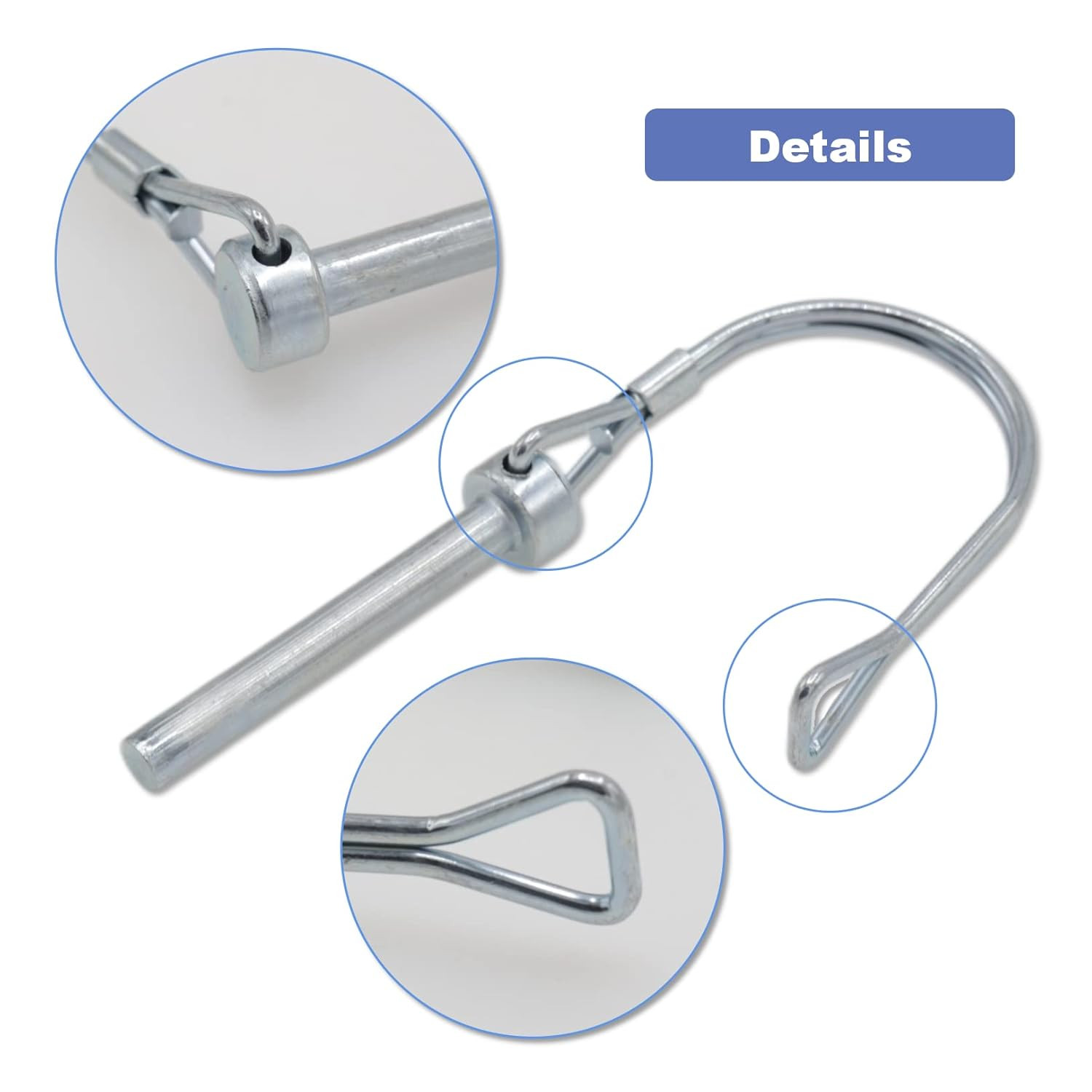 Safety Coupler Hitch Pins (1/4 X 1-3/4)