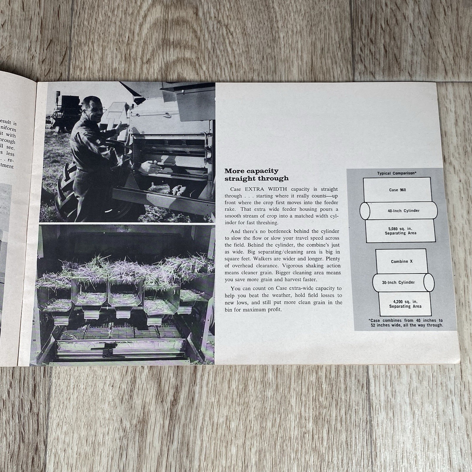 Case Combine Sales Brochure Dealership Mailer