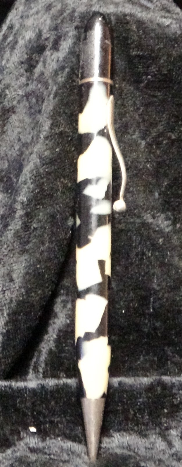Vintage 1936 Mechanical Pencil Mid-West Implement Dealers Ass&rsquo;n. Zebra B/W Works