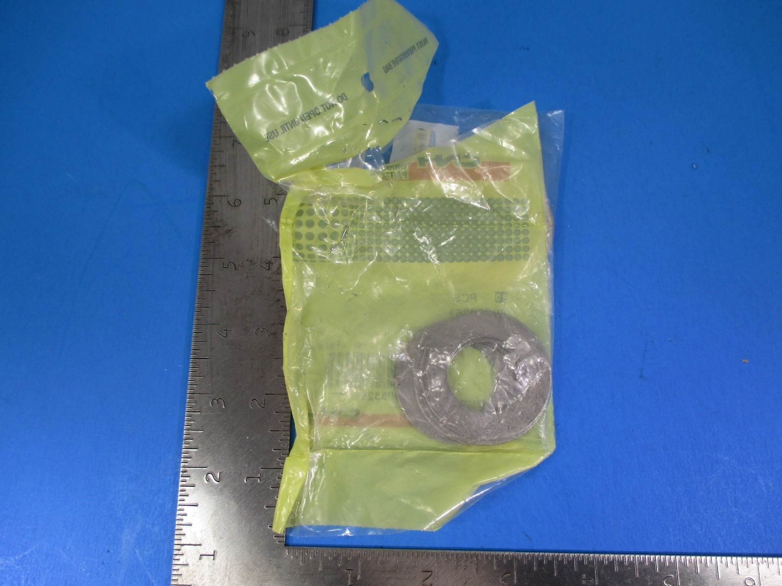 CNH Hardened Flat Washers # IN8008821 NOS New in Package NOS3