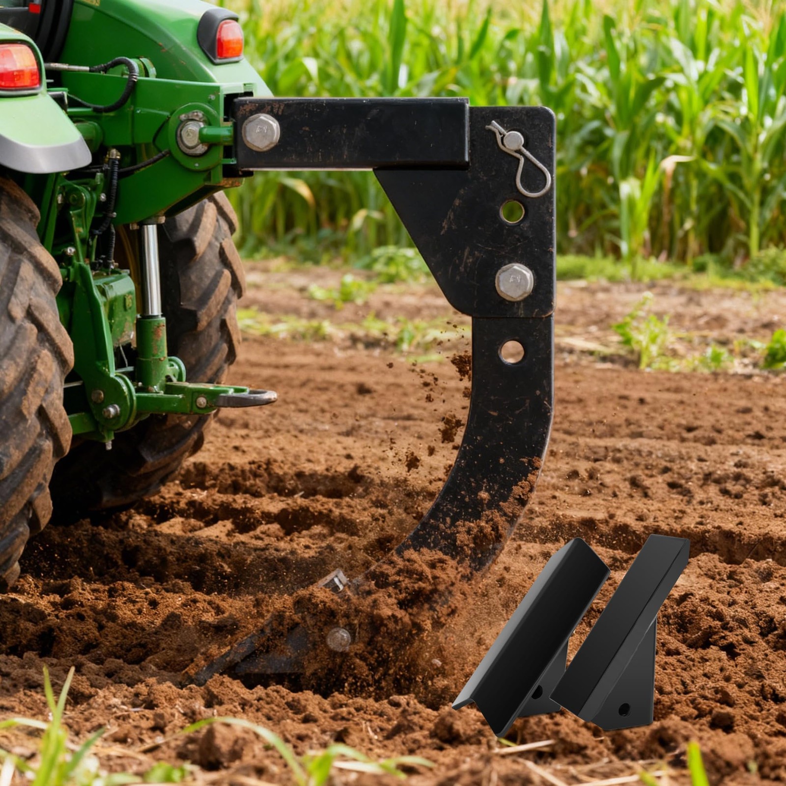 Hitch Mounted Trencher Fits 3 Point Hitch, Heavy Duty Subsoiler, Hitch Lawn R…