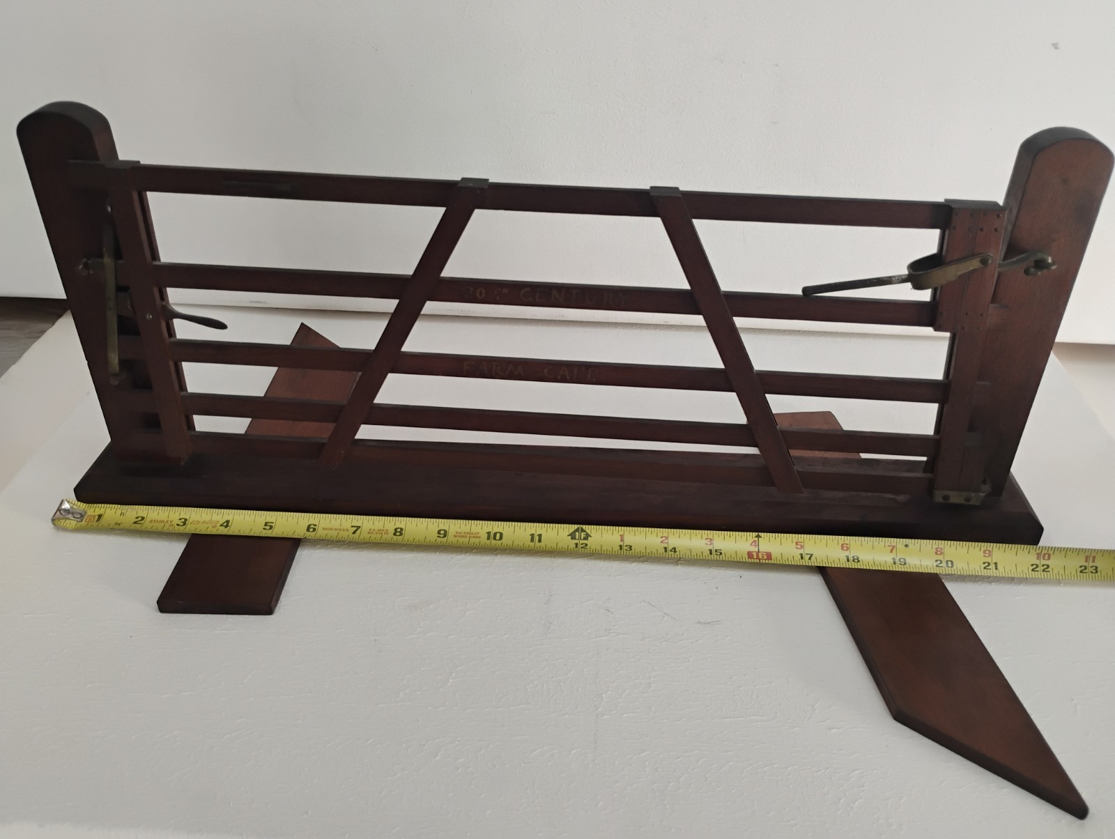 Antique Salesman Sample Wooden Farm Gate