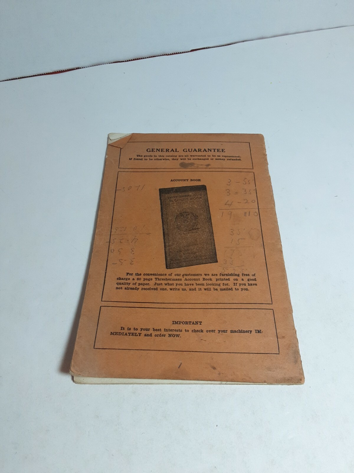 1936 Hudson – Hill & Co Thresher And Mill Supply Catalog