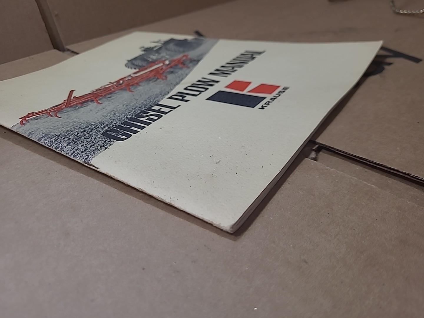 Vintage Krause Chisel Plow Manual Agriculture Farming