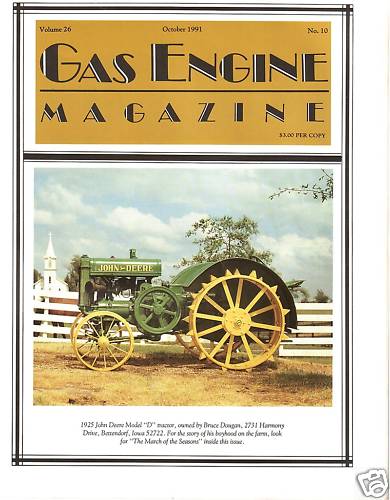 Naphtha Engine History, Untied Engine, mini John Deere Model BR