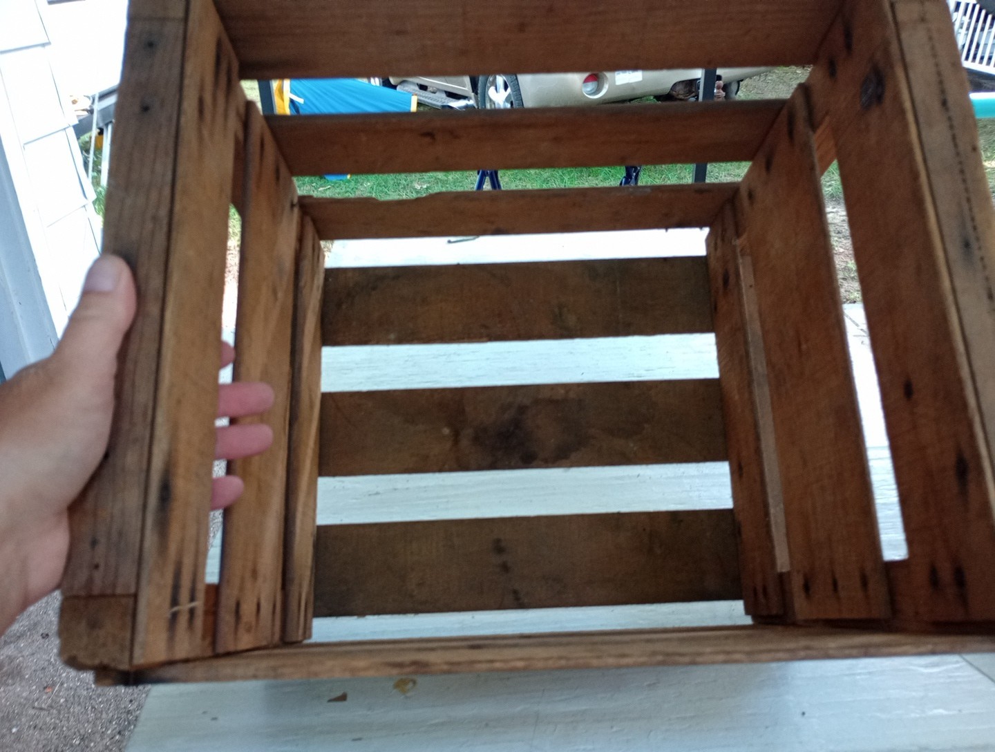 Vintage Wooden Crate – Pasque – Grower Packer Shipper – ZUMA ARIZONA 17x14x14&Prime;