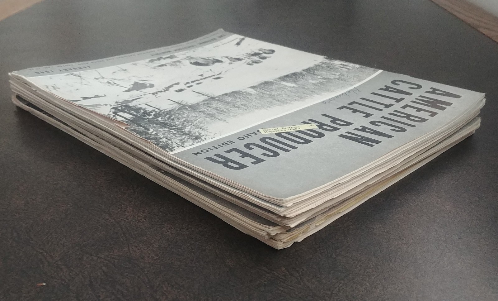 1946 American Cattle Producer [Lot of 10] Idaho Ed. – Livestock Monthly Vintage