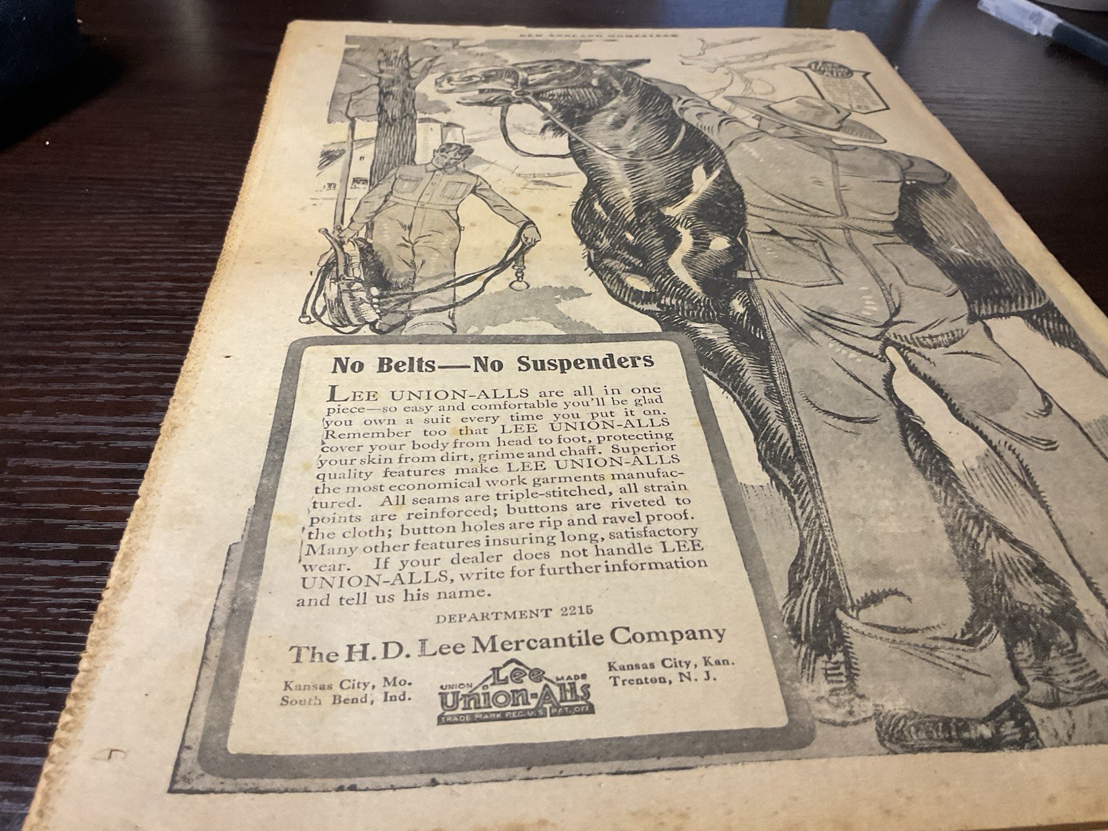 1919 New England Homestead Newspaper Farm Bureau Potato Harvest Tons Of Farm Ads