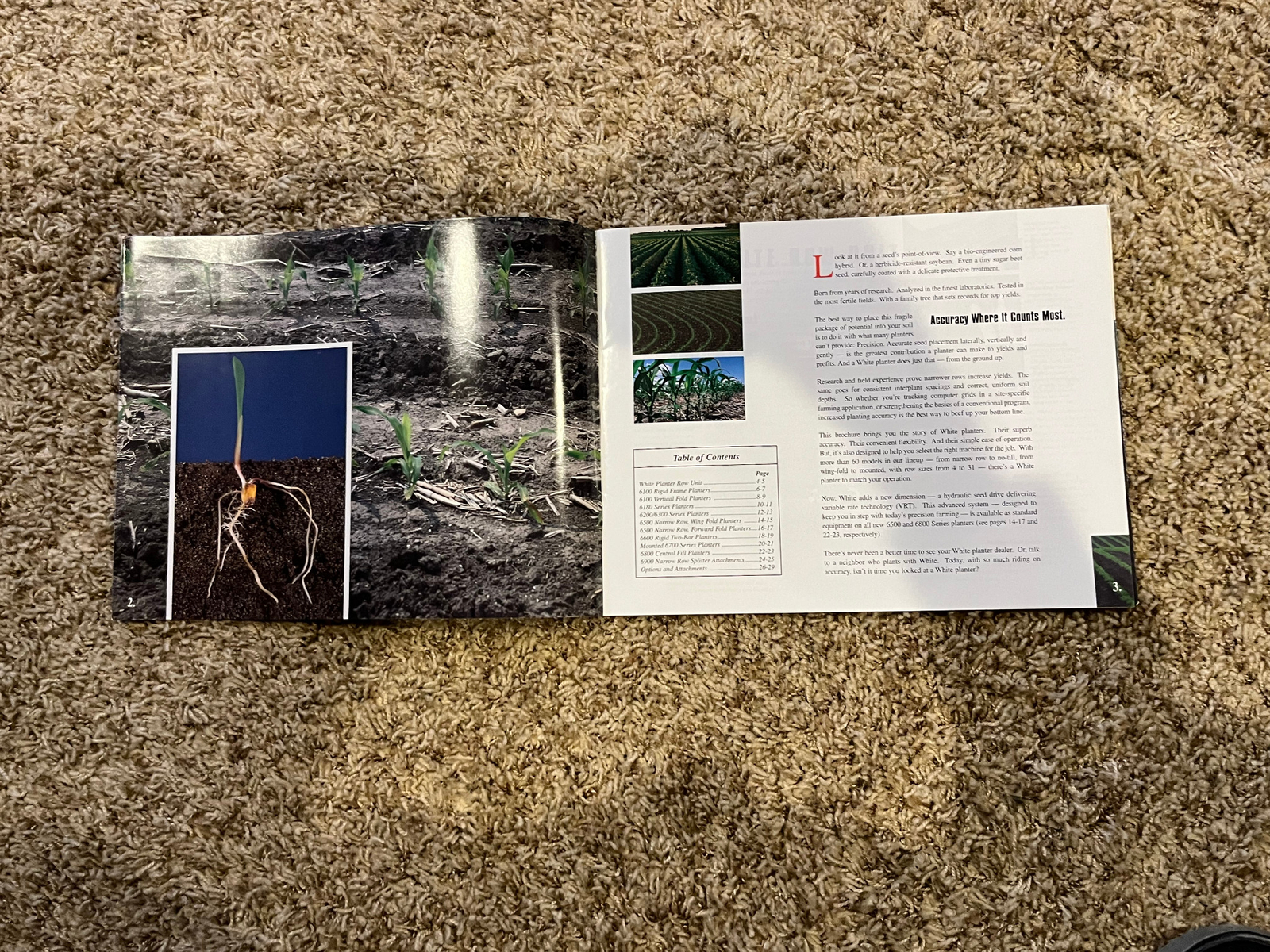 WHITE AGCO PLANTERS BROCHURE