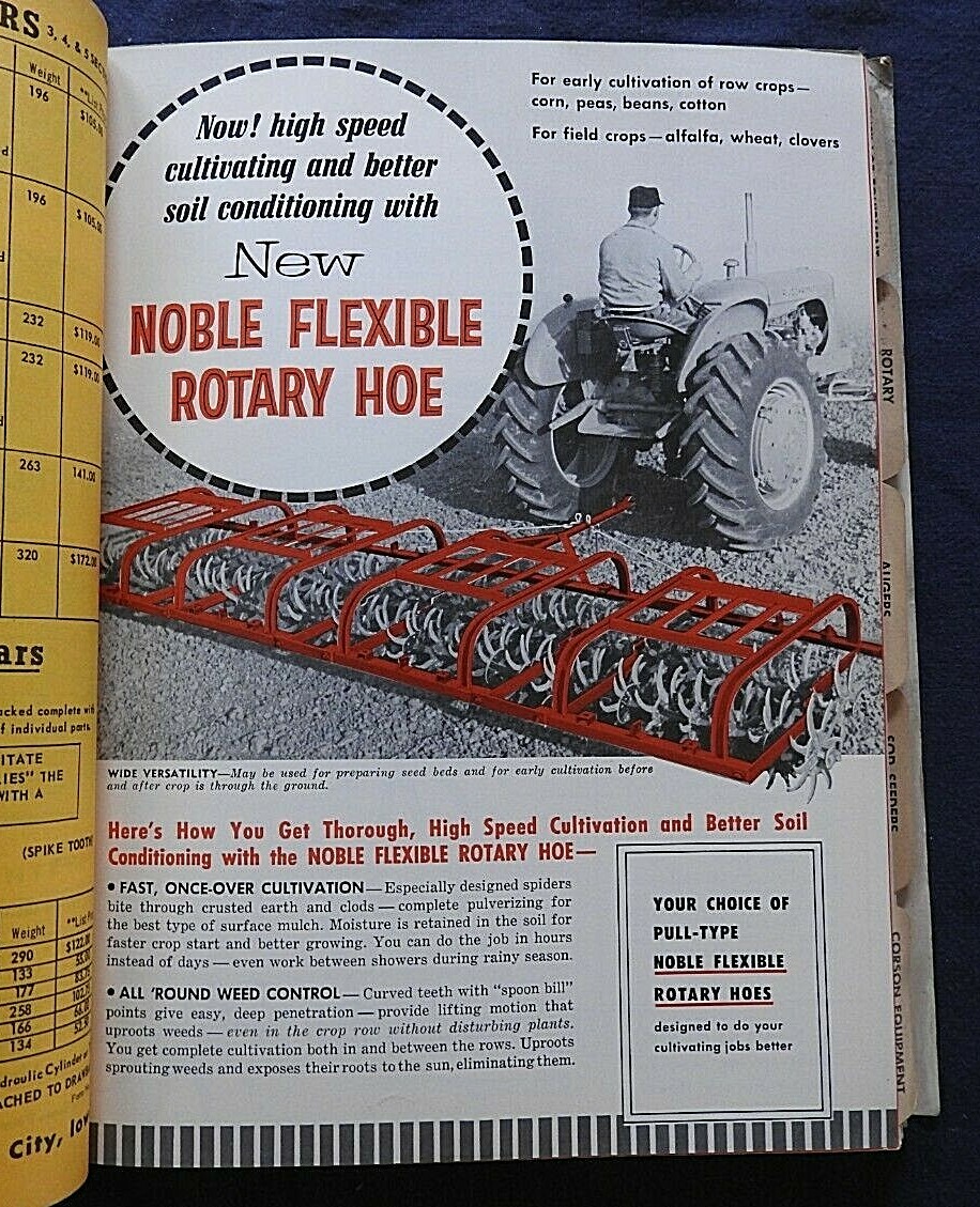 1958 Port Huron Farm Equipment Catalog Martin & Kennedy St. Louis MO Missouri