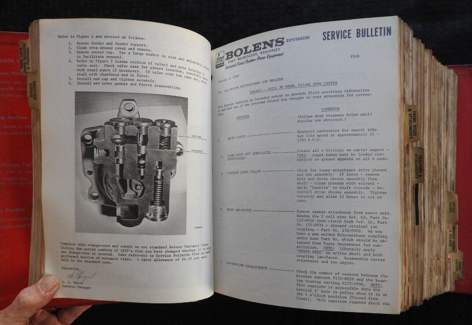 1961-72 Bolens Husky Lawn Tractor Dealer Master Operators Parts Manuals w/Prices