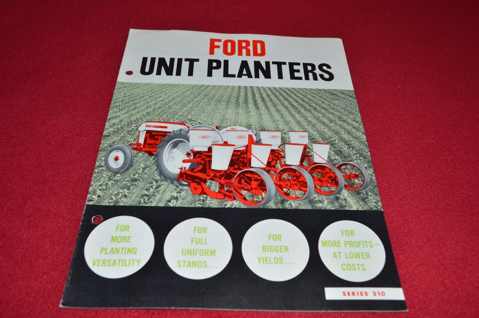 Ford Tractor 310 Series Unit Planter Dealer&rsquo;s Brochure YABE14