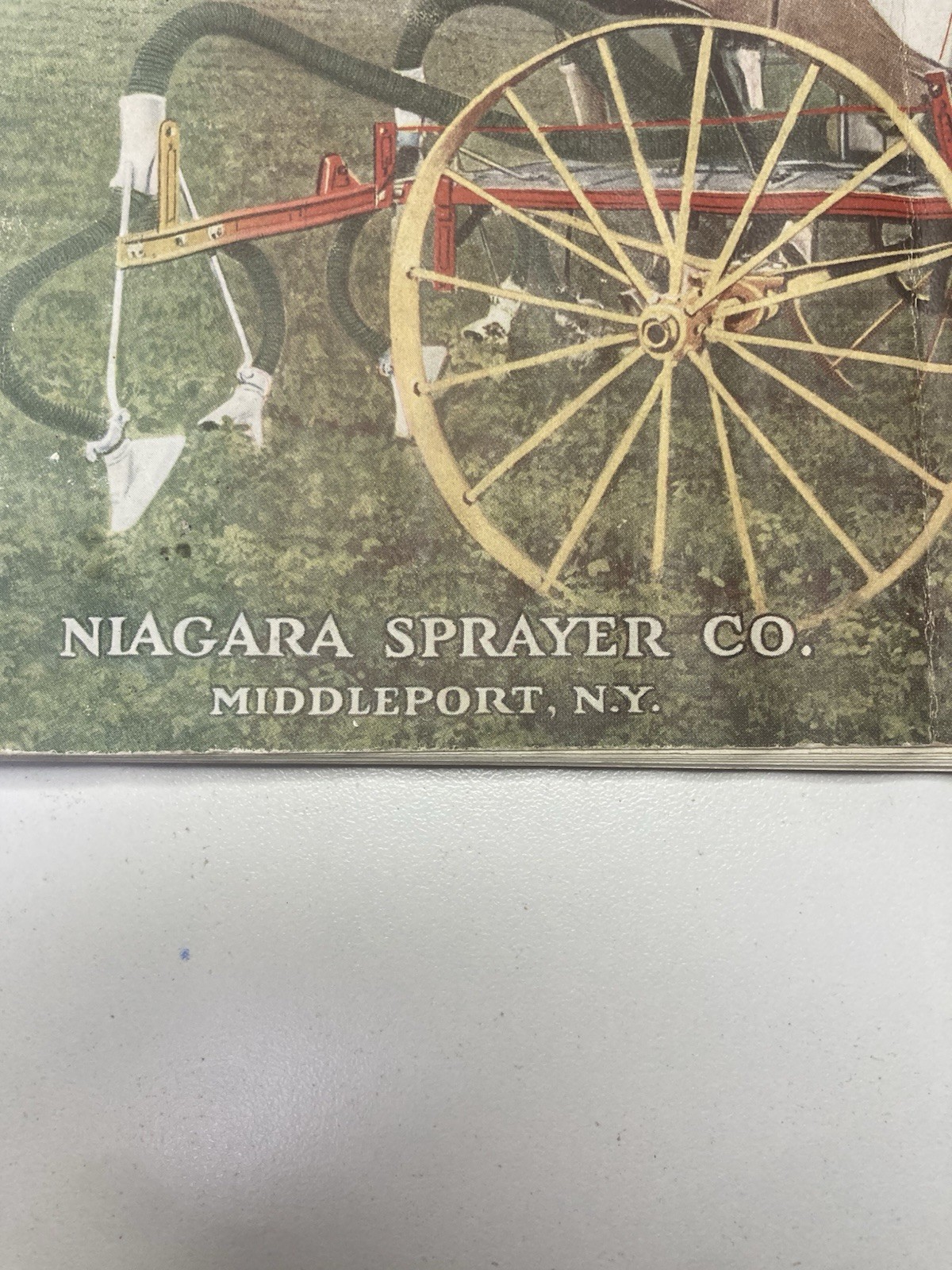 Antique catalog farm equipment Niagara spray Company, and Bean manufacturing co