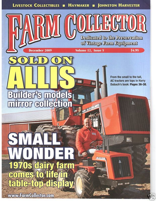 Johnston Harvester, Livestock collectables, Haymow old
