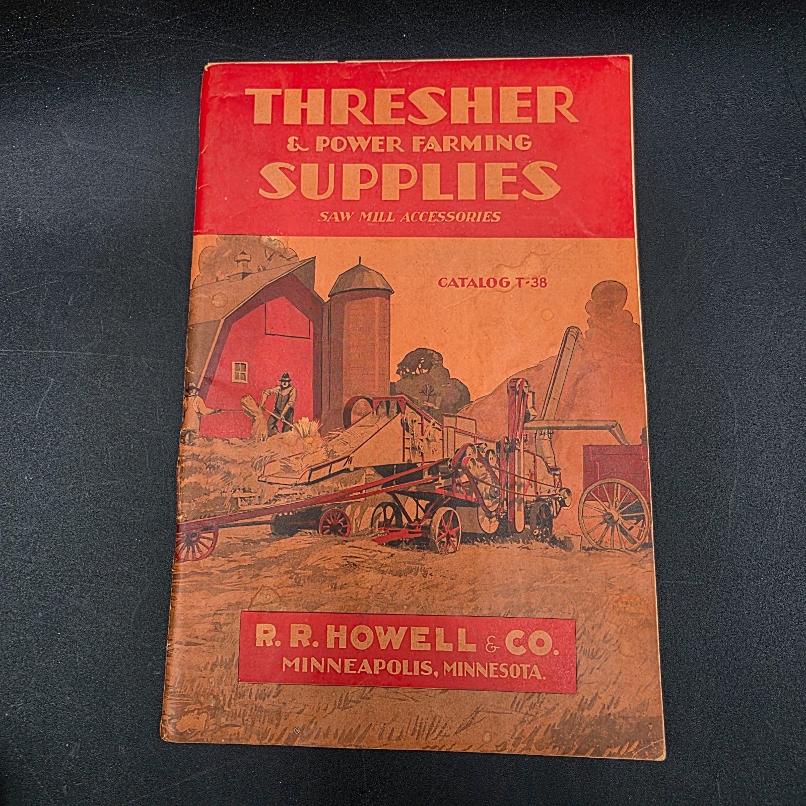1938 R.R. Howell & Co. Thresher & Power Farming Supplies Sawmill Accessories