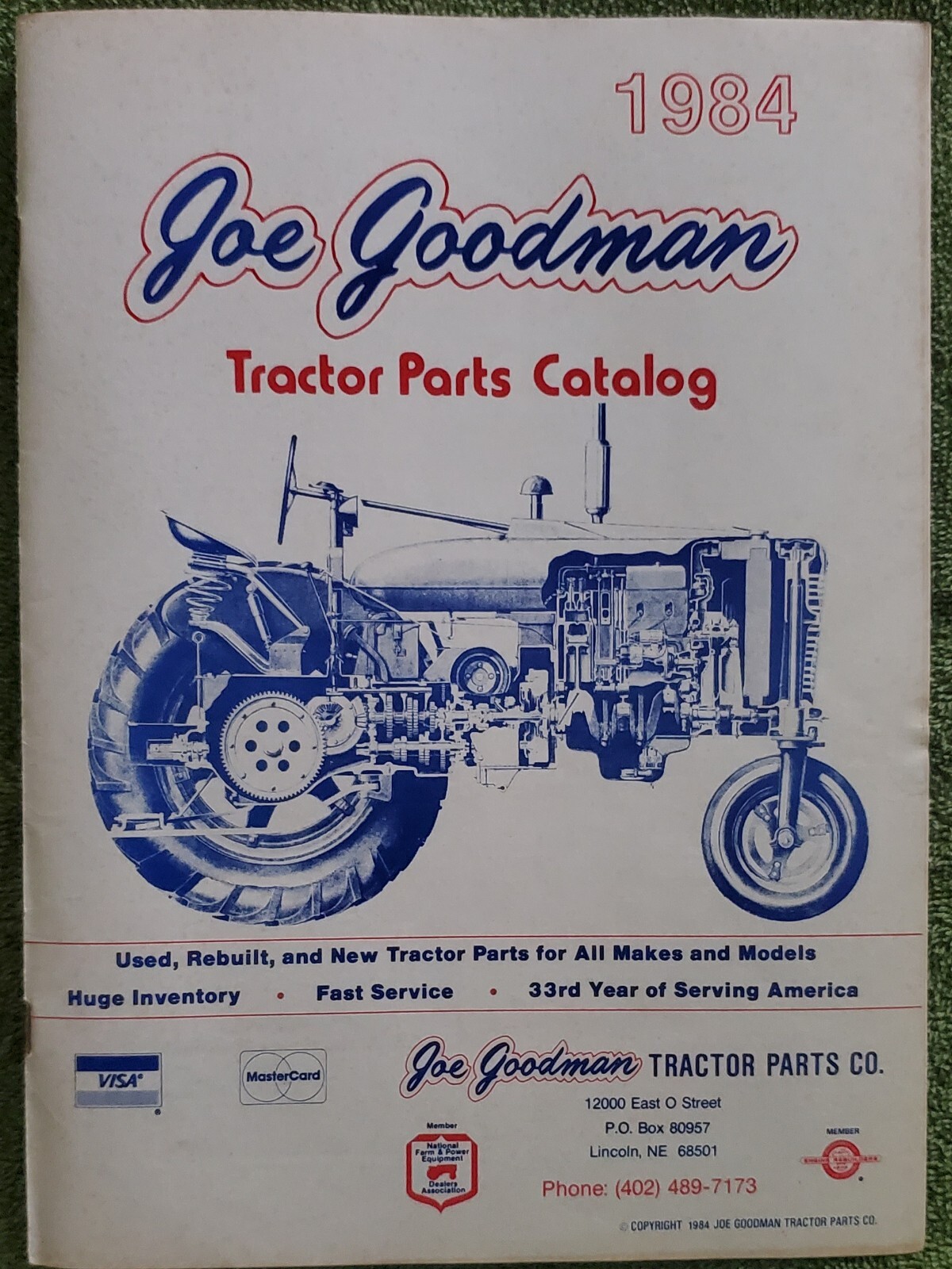 Joe Goodman Tractor Parts Catalogs
