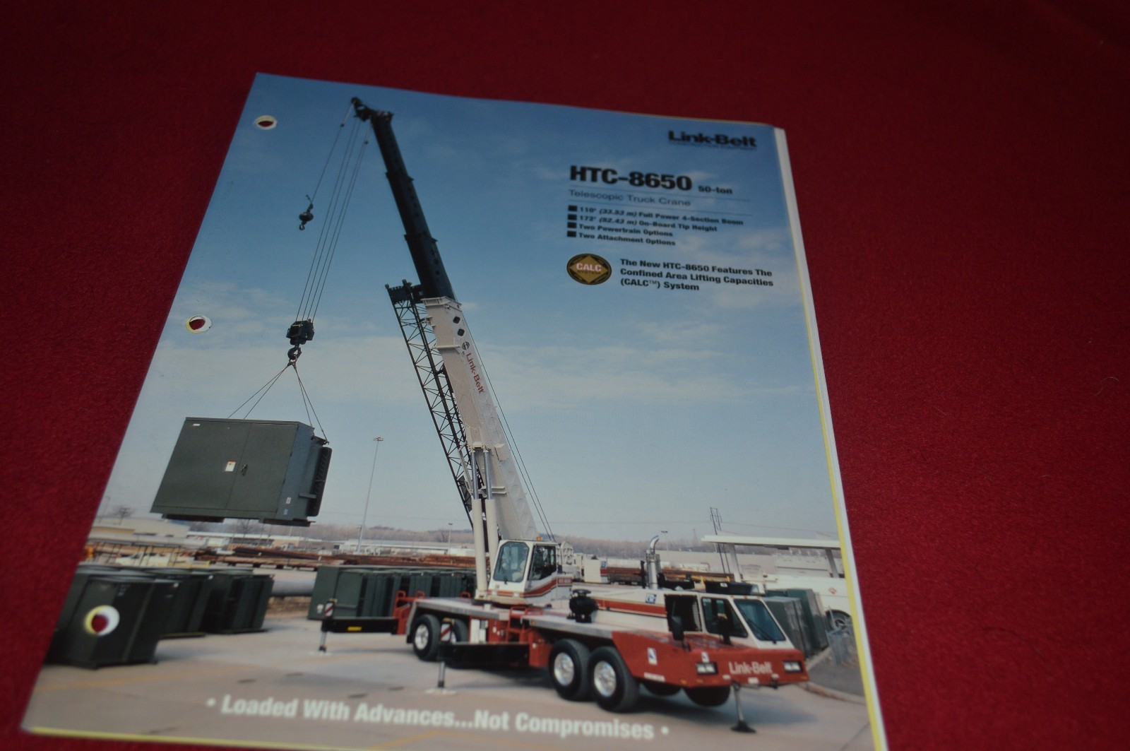 Link Belt RTC-8655 Crane Dealer&rsquo;s Brochure DCPA6 ver3