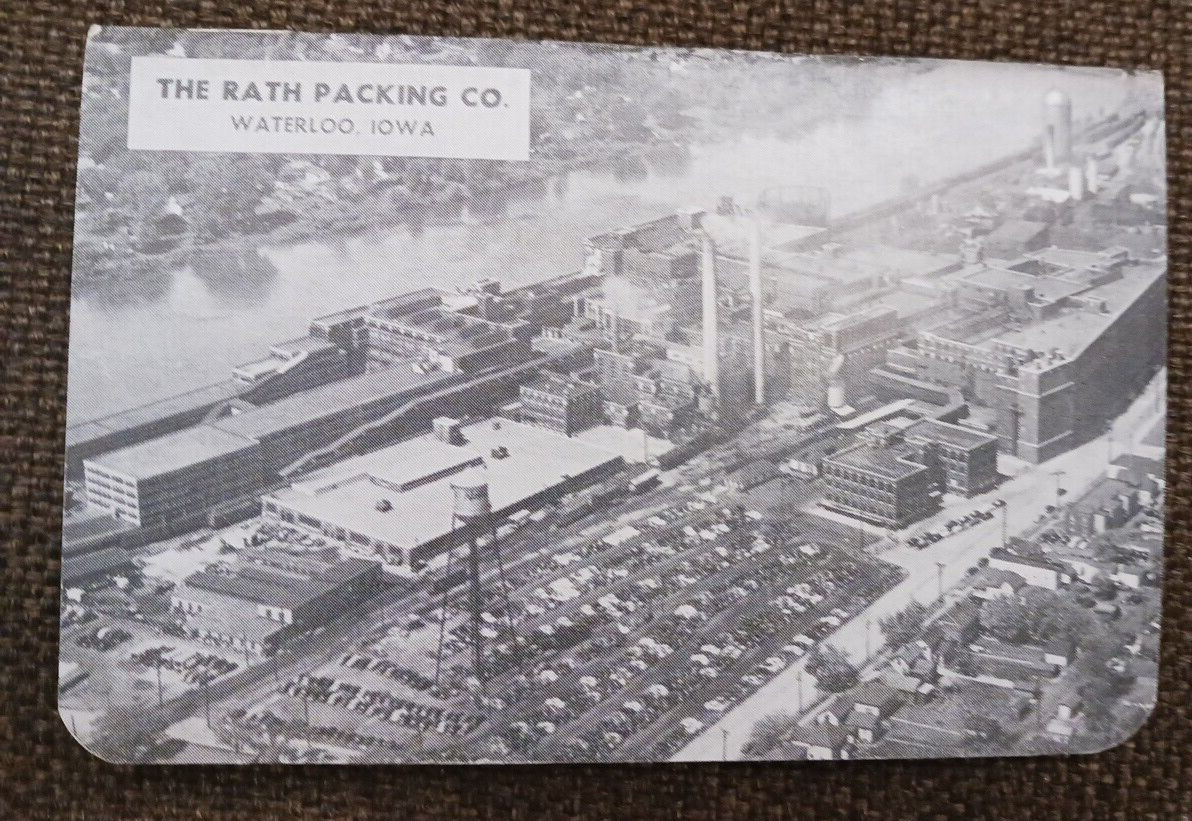 RATH PACKING COMPANY;WATERLOO, IOWA*ADVERTISINGS POCKET MEMO BOOK