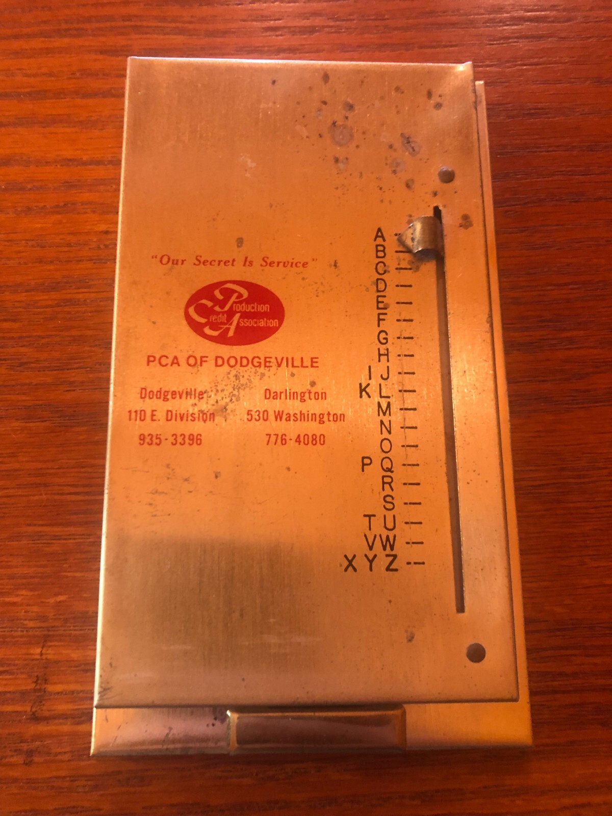 Vintage Findex Phone Dir. Advertising Production Credit Assoc. (PCA)