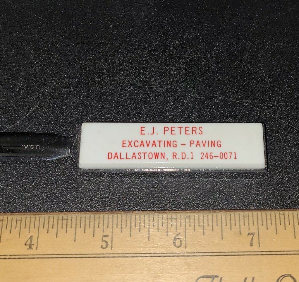 Vmtg E.J. Peters Excavating Dallastown Pa Letter Opener
