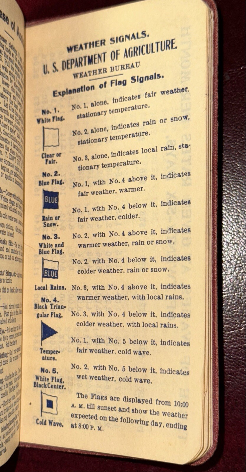 1911 The Arbuckle Ryan Co. Pocket Notebook 5.75” X 2.75”