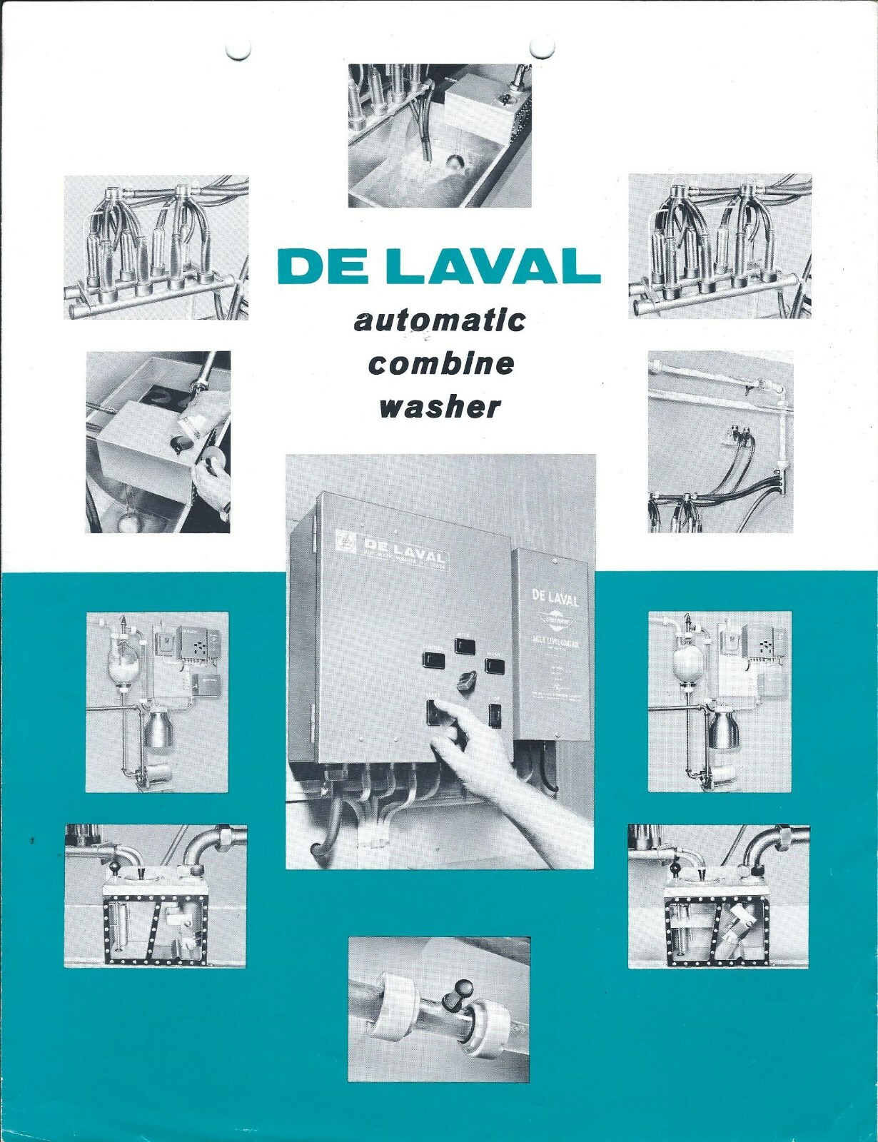 Farm Equipment Brochure – De Laval Automatic Combine Washer Dairy Milk (F7090)