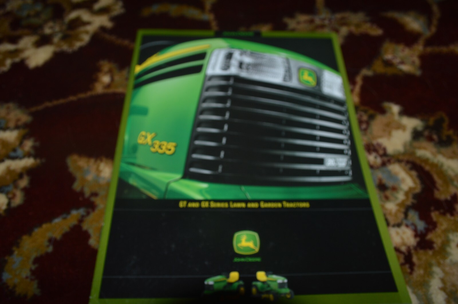 John Deere GT & GX Series Lawn & Garden Tractors For 2002 Brochure FCCA