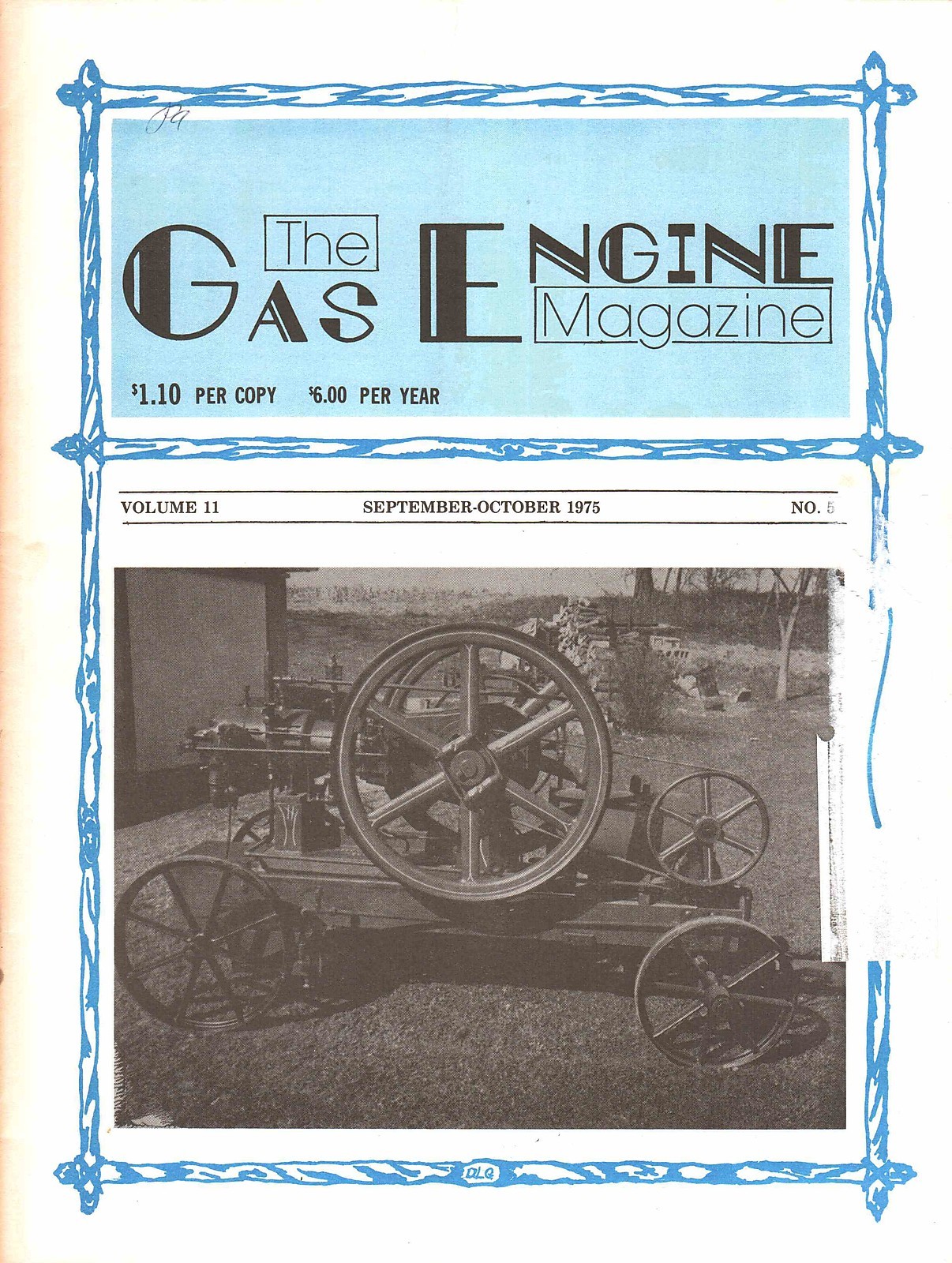 Marshall 32-70 tractor, John Deere Lindeman, Gas Engine