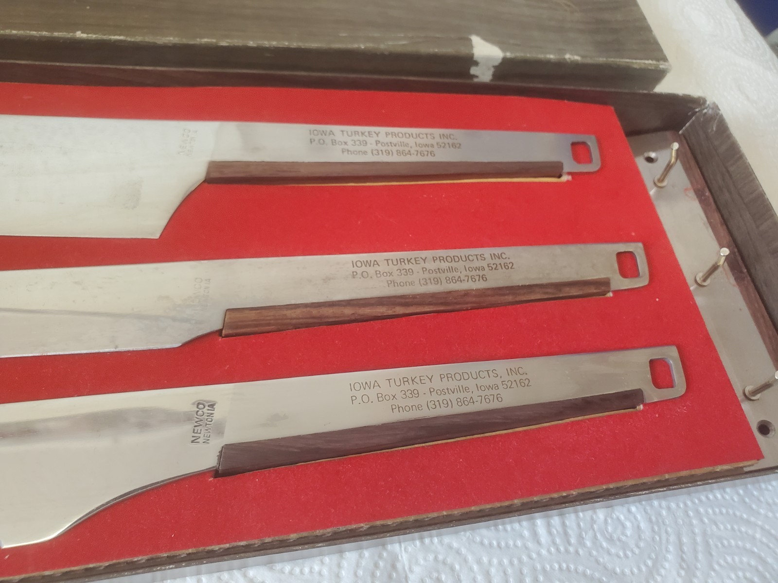 4 Piece Royal Cutlery Knife Set Iowa Turkey Products Postville Iowa Japan